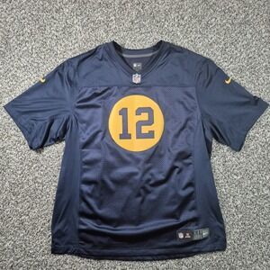 Aaron Rodgers Packers Throwback "On Field" Authentic Nike Jersey Mens XXL